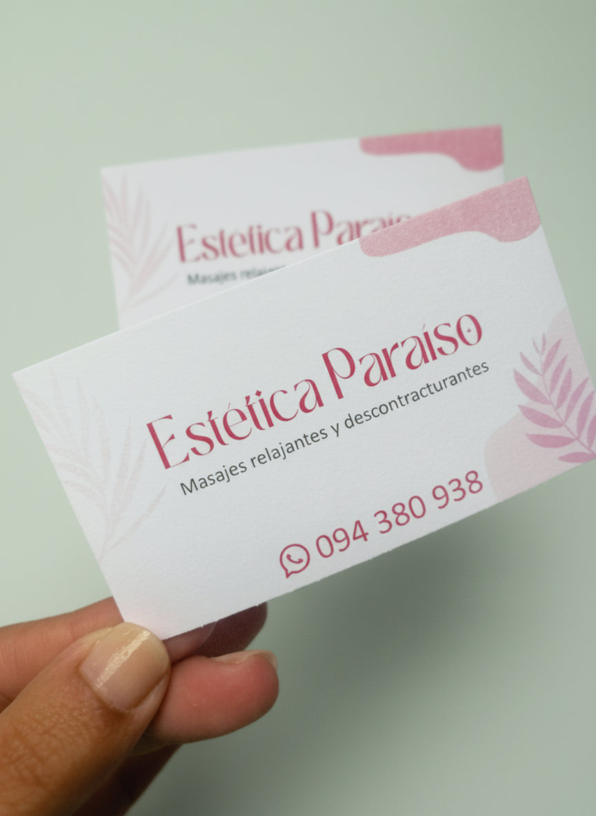 Tarjetas Personales Personalizadas