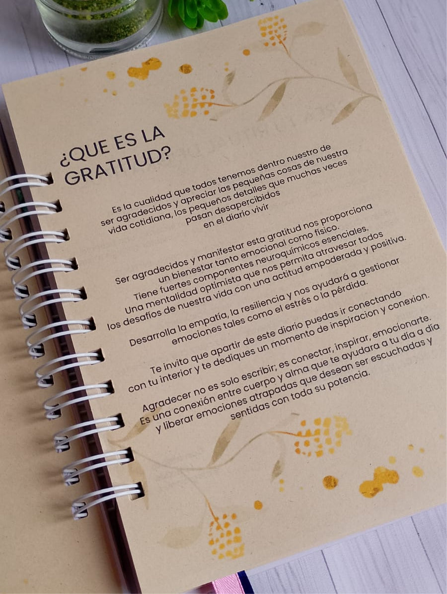 Cuaderno de Gratitud